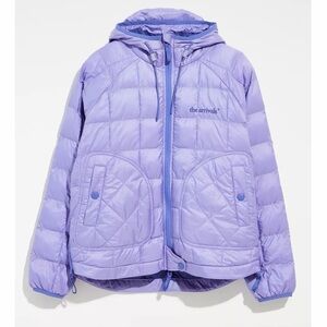 The Arrivals Purple Puffer Jacket